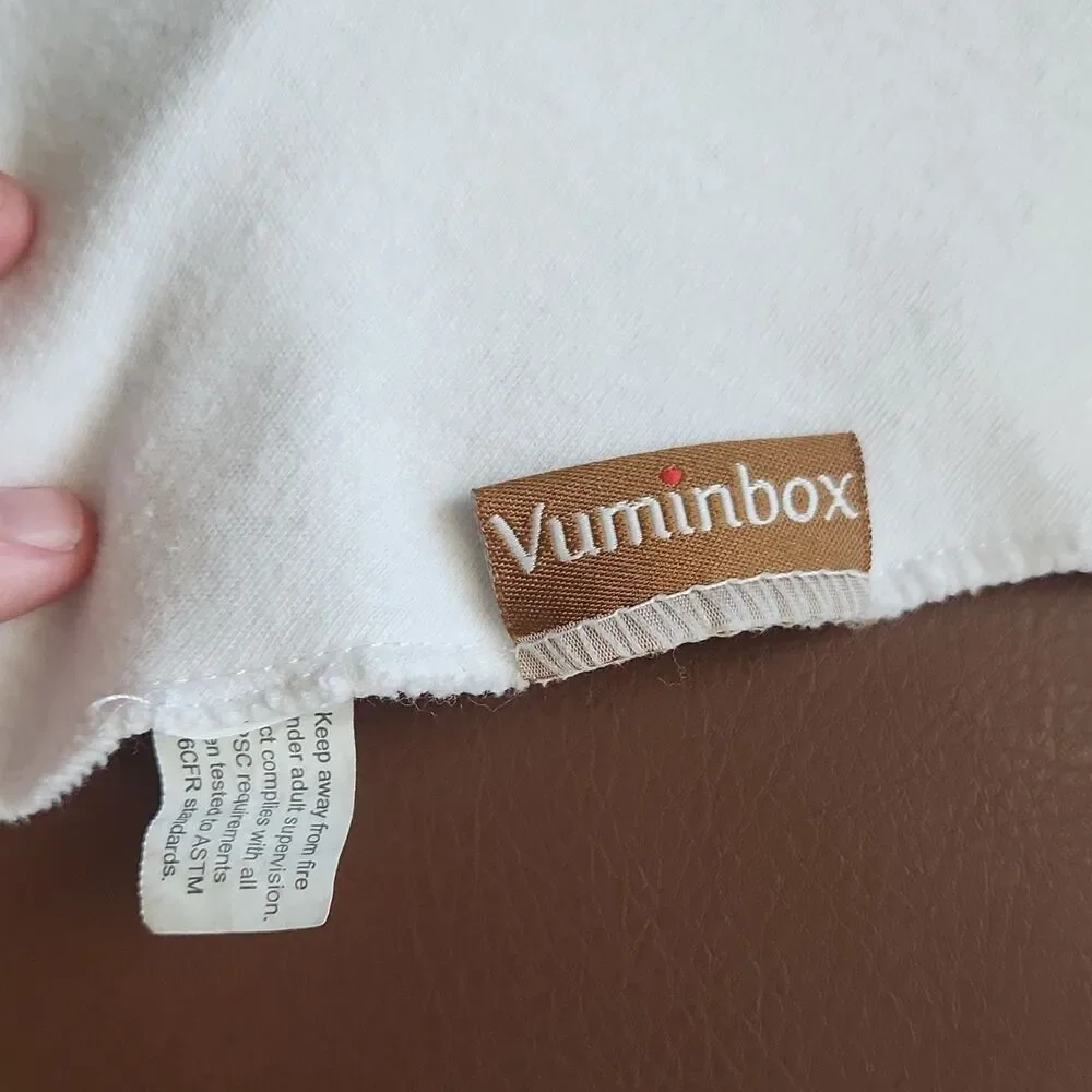 Vuminbox Baby Drool Bibs Cotton Snap Closure White Blue Green Gray Set